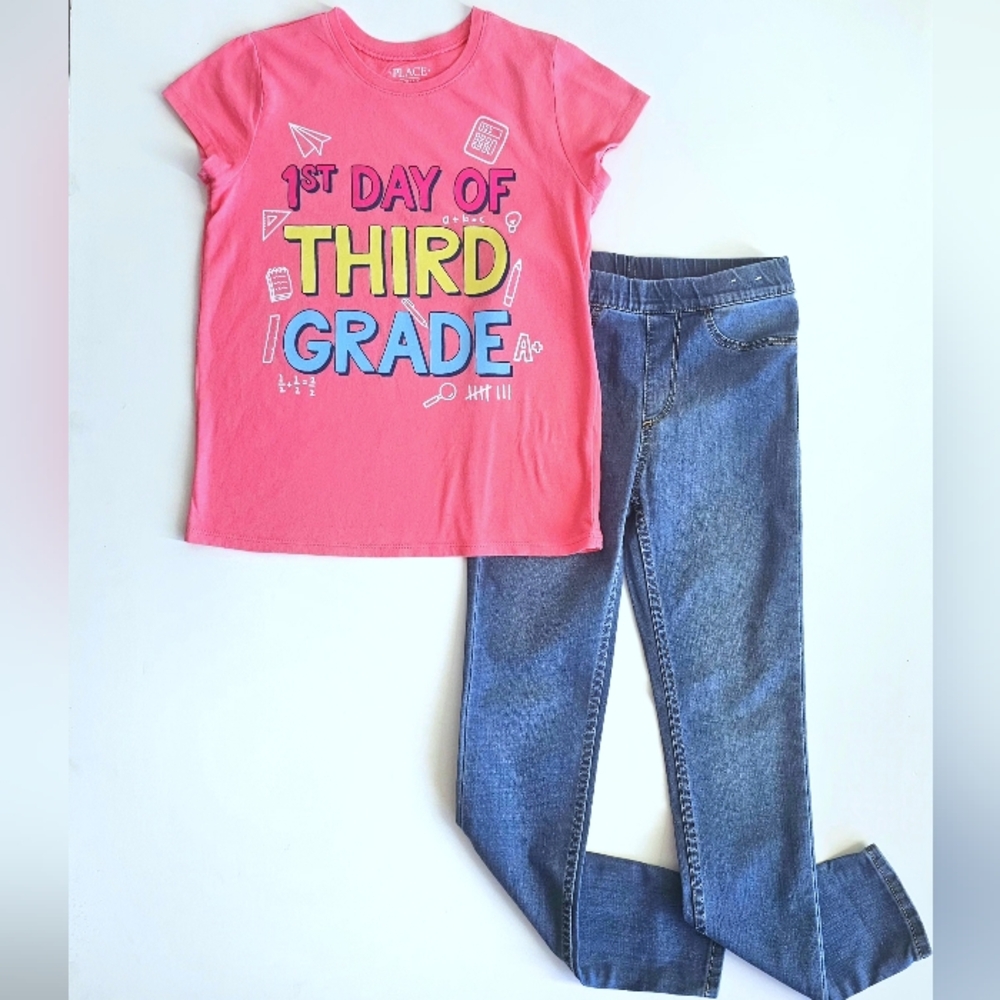 Top + H&M Jeggings
